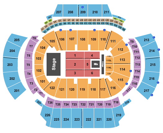 State Farm Arena Ricardo Arjona Seating Chart
